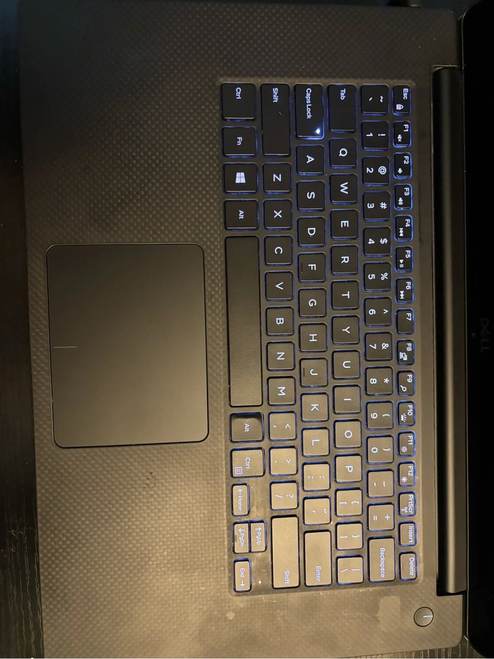 Dell Silver Precision 5530 Laptop touch screen